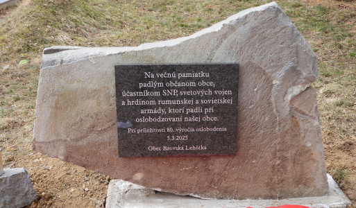 80. výročie oslobodenia obce 